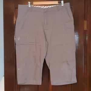 Lee plus size adjustable shorts
